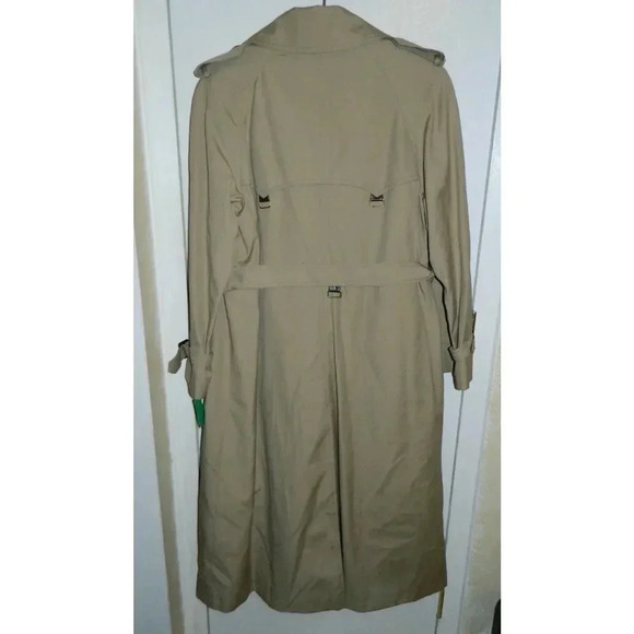 NWT DOMINO 1970's Khaki 2 in 1 All Season Trench - Picture 3 of 9